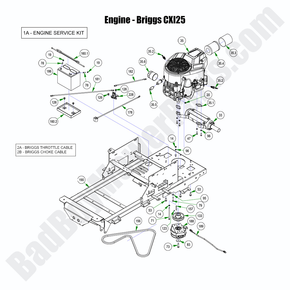 2023 ZT Elite - Engine - Briggs CXI